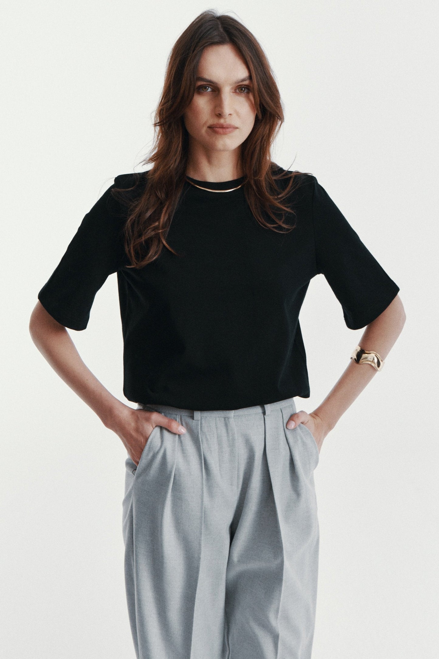 CROP TOP MELANIA BLACK LECOLLET