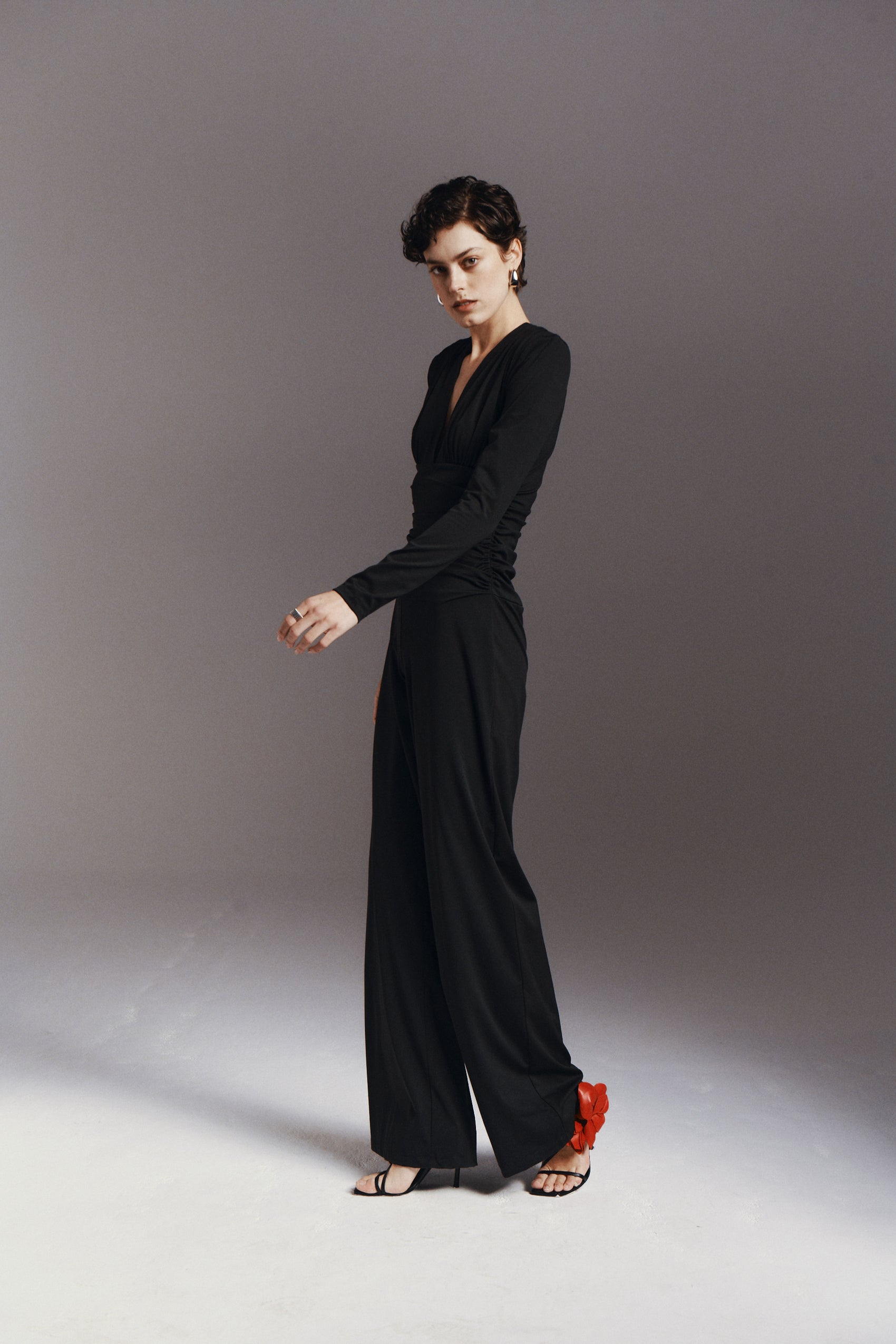 INES BLACK JUMPSUIT