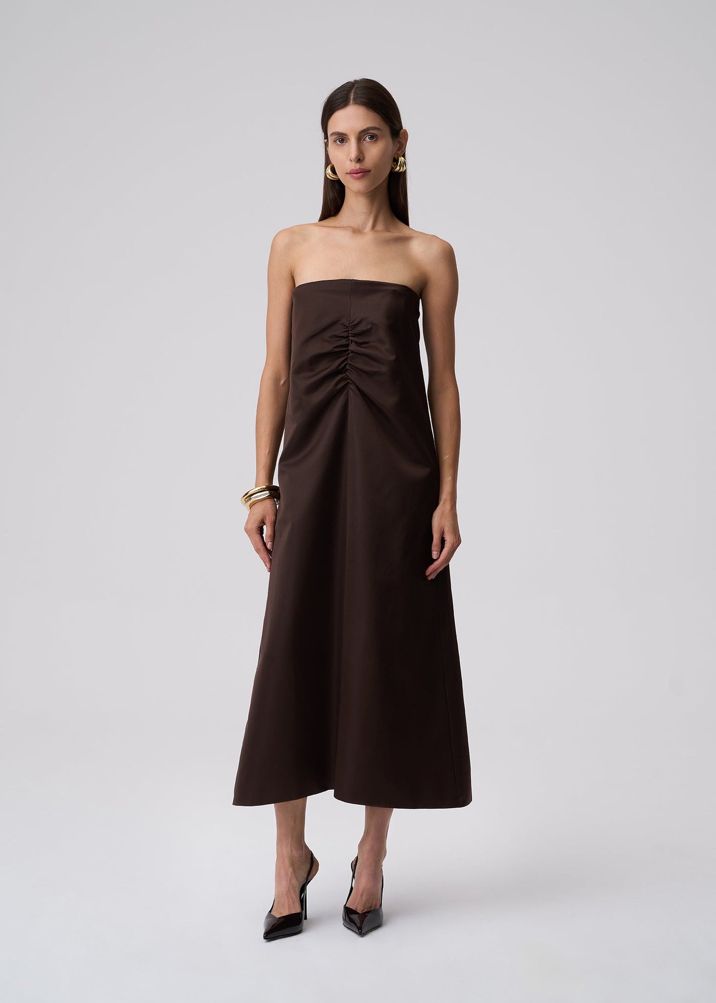 SUKIENKA UMA BROWN LECOLLET