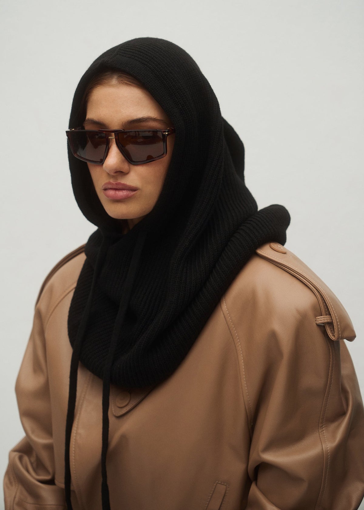 BALAKLAVA MERINO BLACK LECOLLET