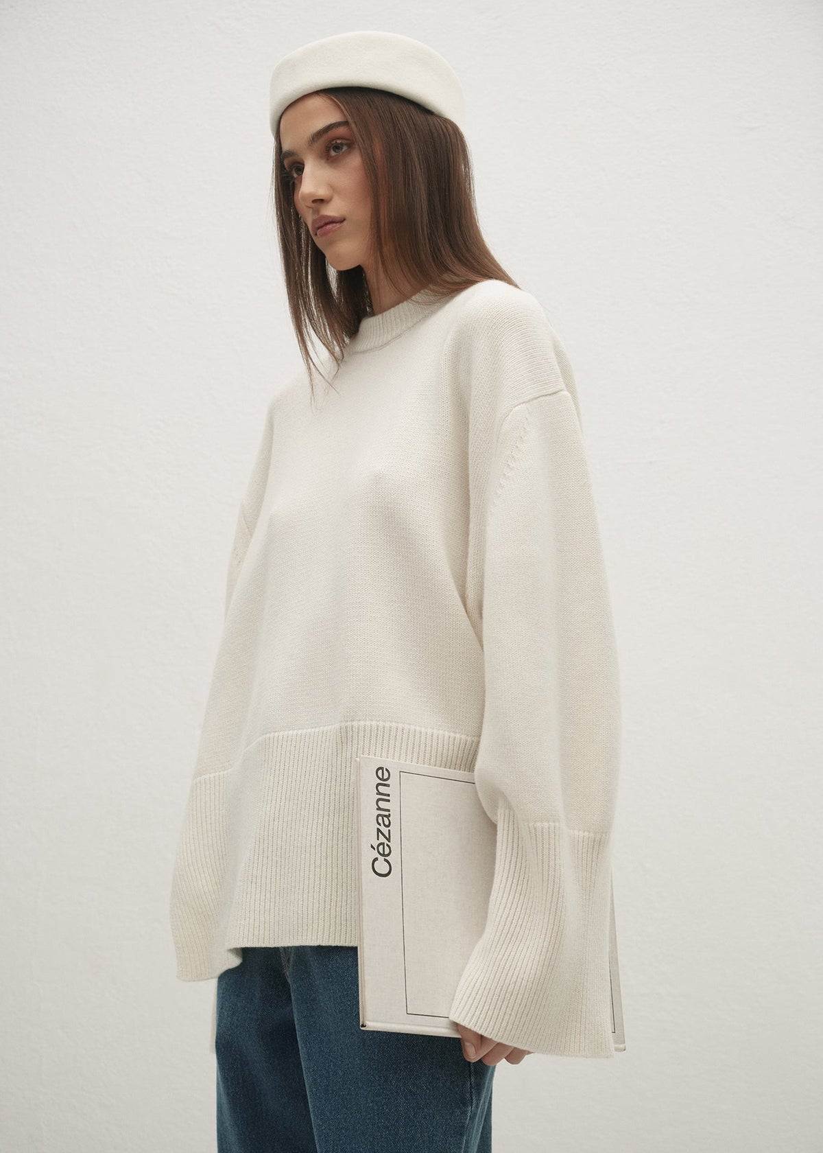 SWETER ELWEN ECRU LECOLLET