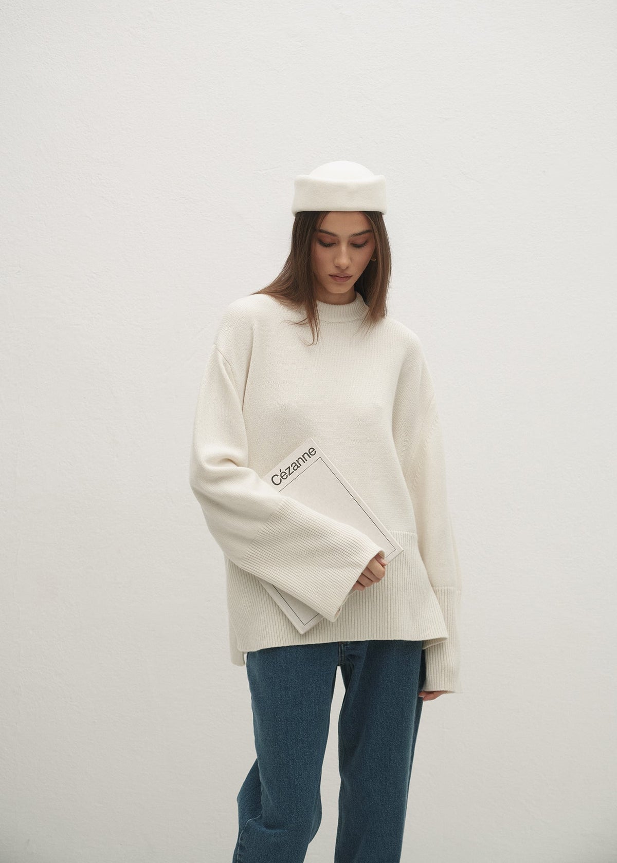 SWETER ELWEN ECRU LECOLLET