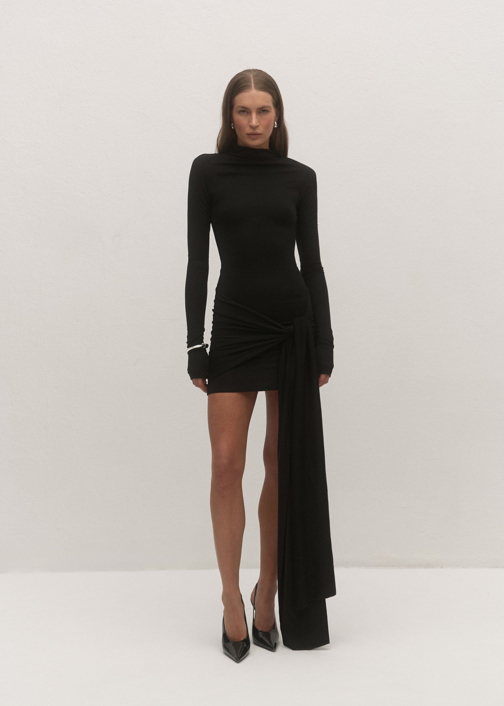 SUKIENKA MARRY BLACK LECOLLET