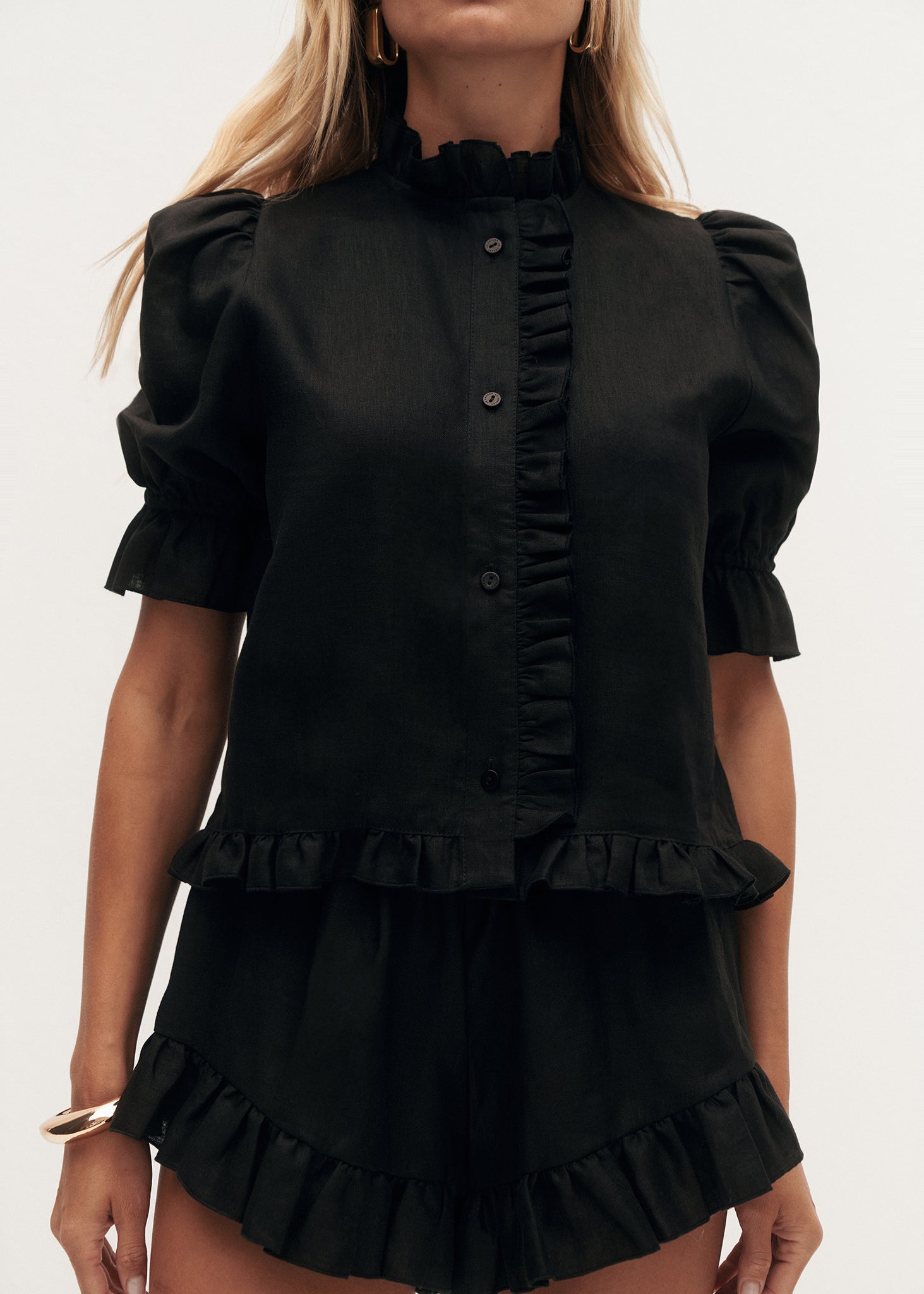 BLUZKA DORTHEA BLACK LECOLLET