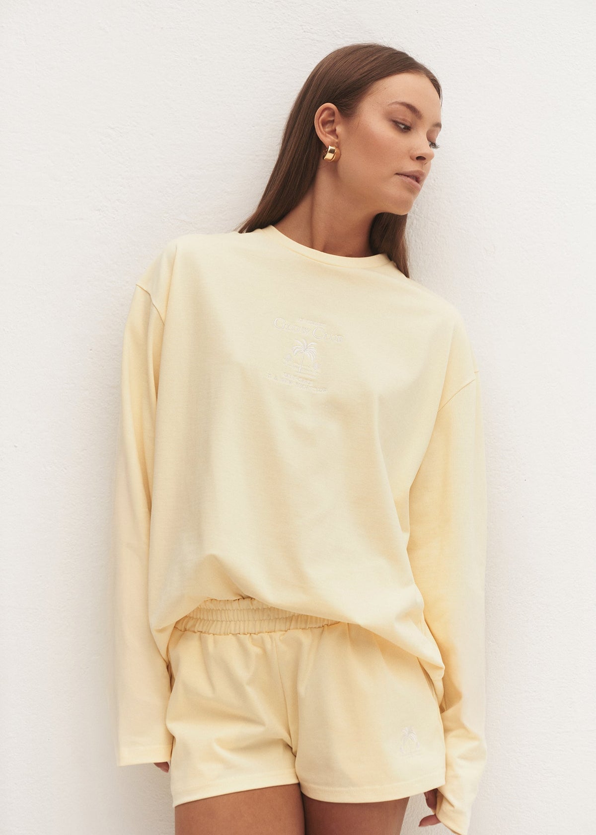 SZORTY MALMO II GLOW CLUB YELLOW PASTEL LECOLLET