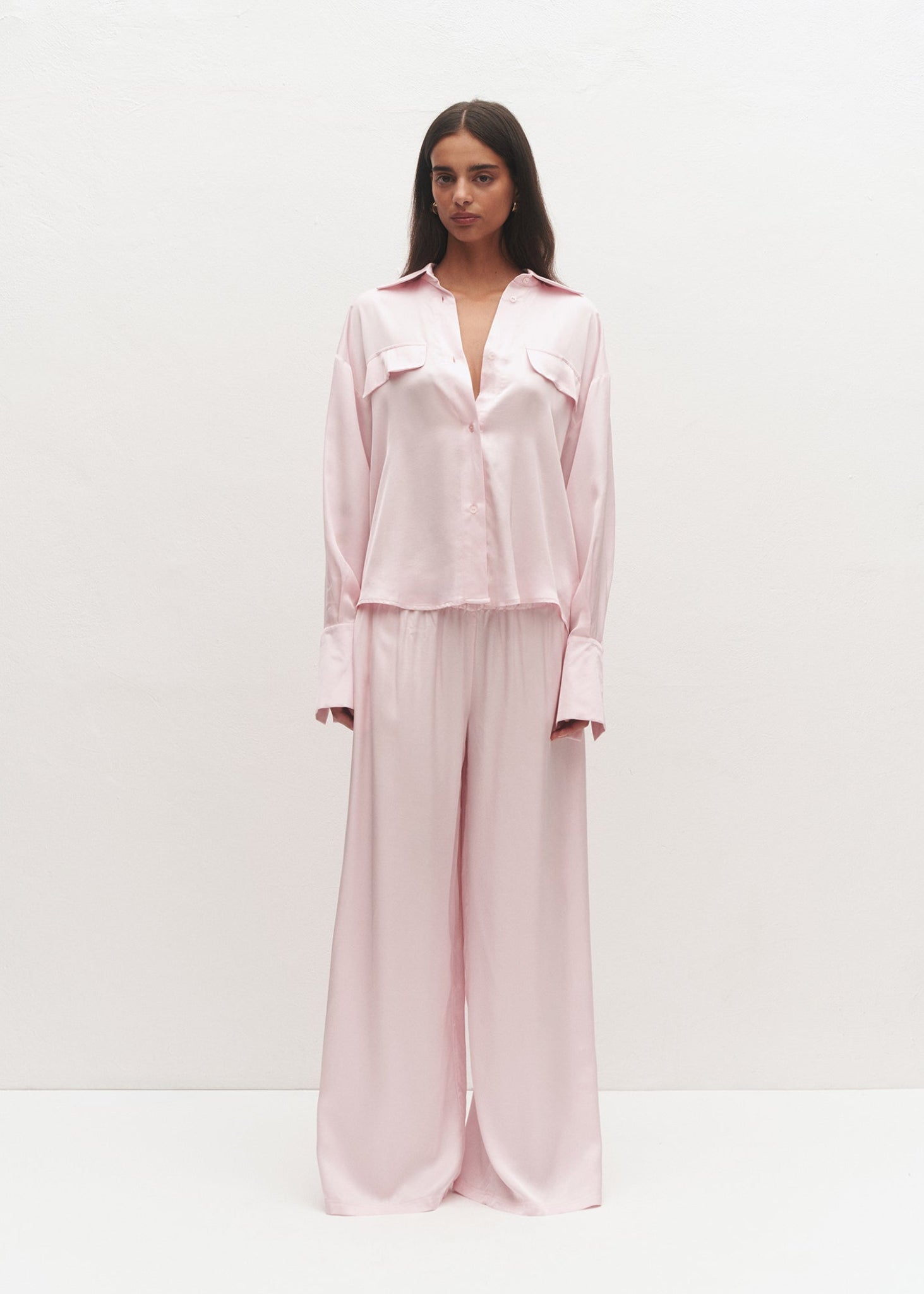 SPODNIE CARLA PINK LECOLLET