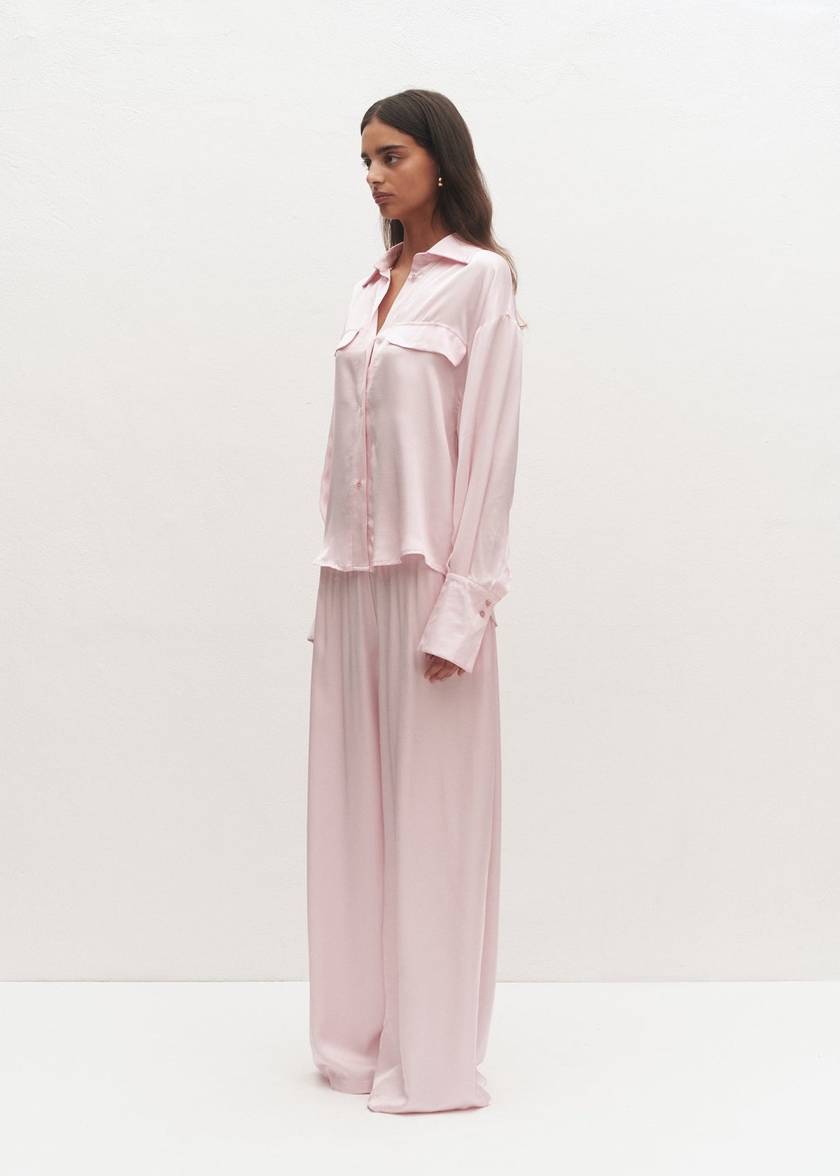 SPODNIE CARLA PINK LECOLLET