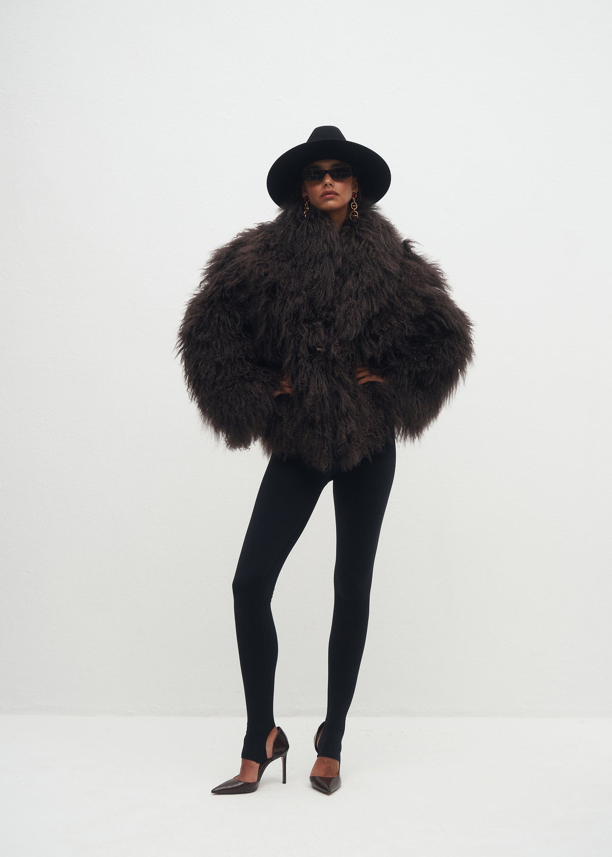PARIS BROWN SHEEPSKIN