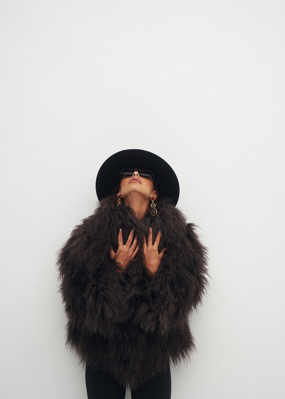 PARIS BROWN SHEEPSKIN