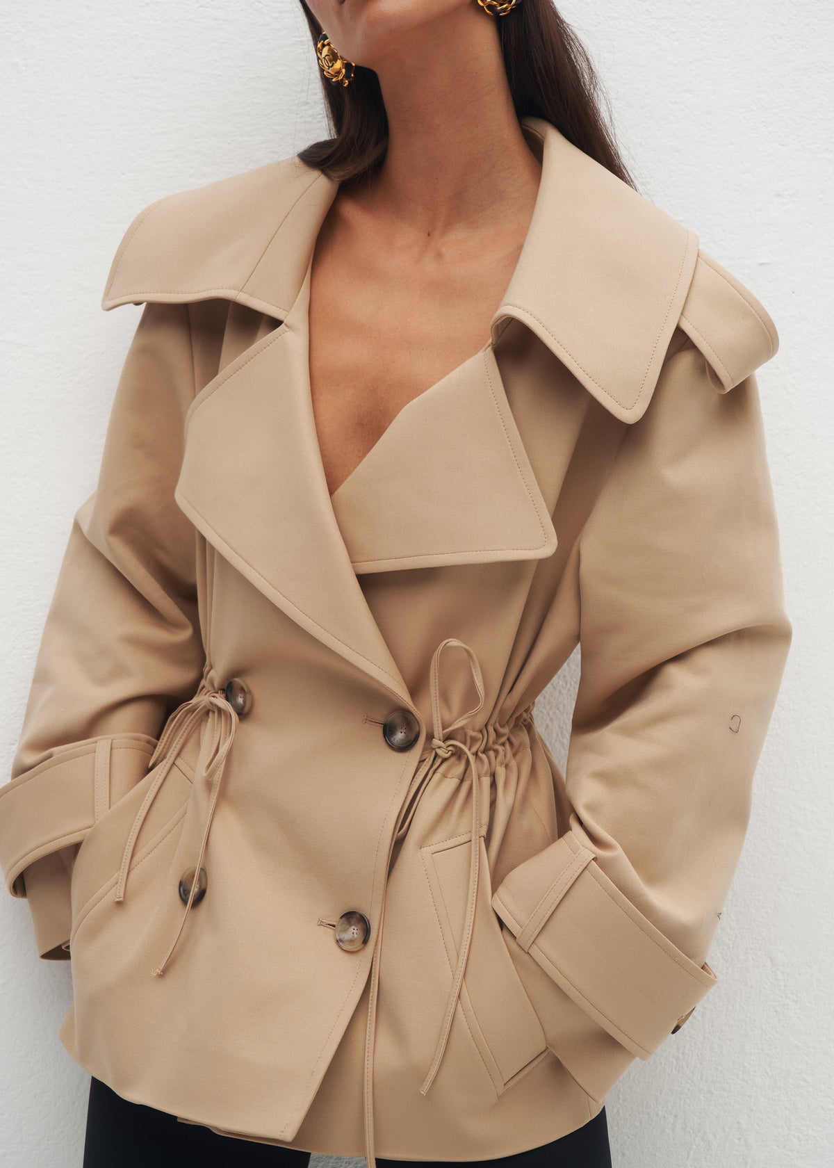TRENCZ ELISE SHORT BEIGE