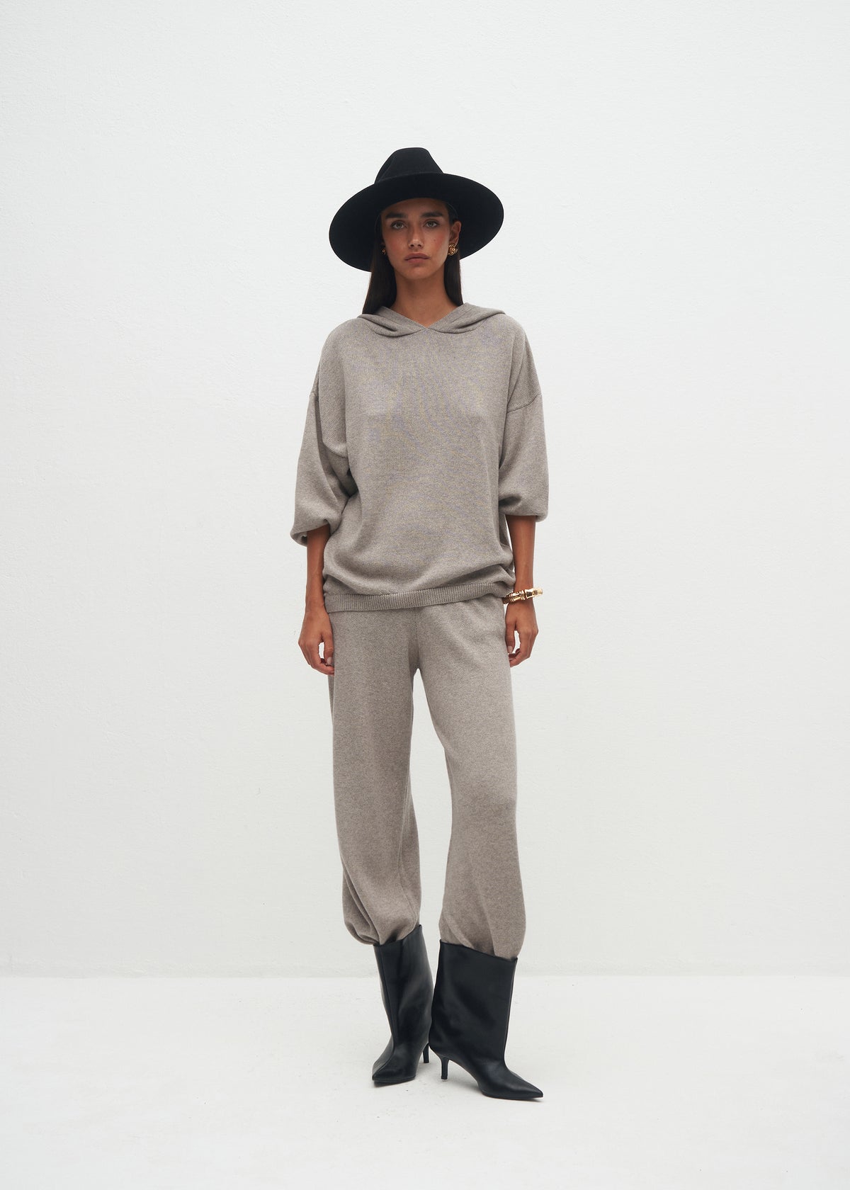 SPODNIE TODI GREY MELANGE