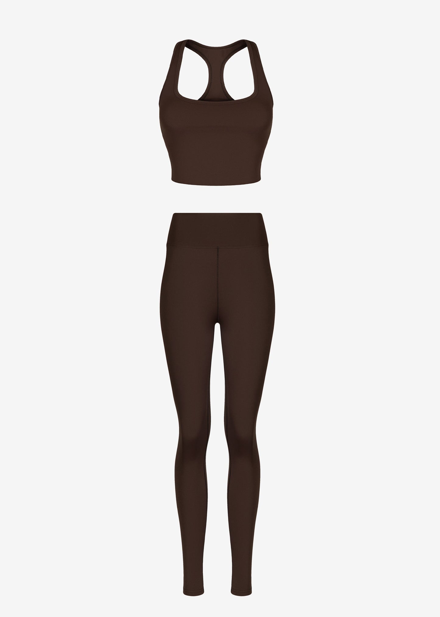 SPORTOWY TOP FLOW BROWN LECOLLET
