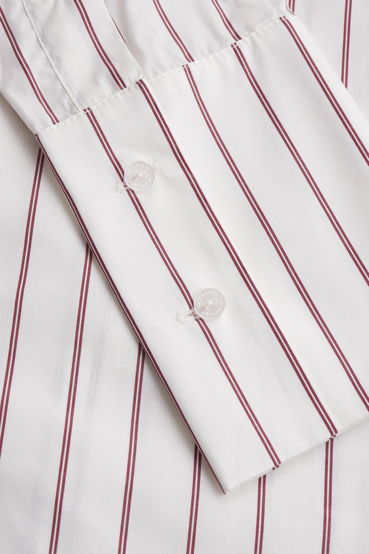 KOSZULA AURELIA RED STRIPES LECOLLET