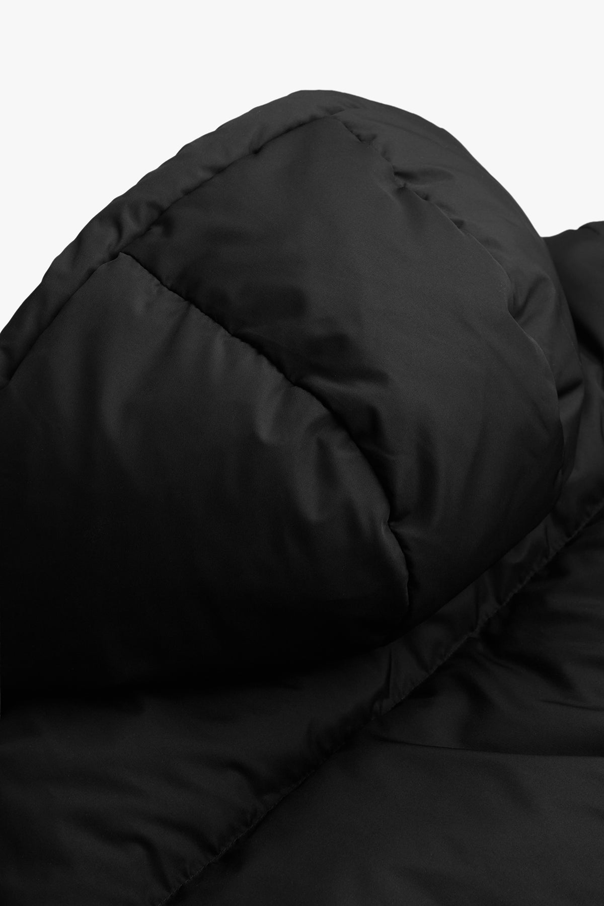 BORMIO HOODED BLACK JACKET 