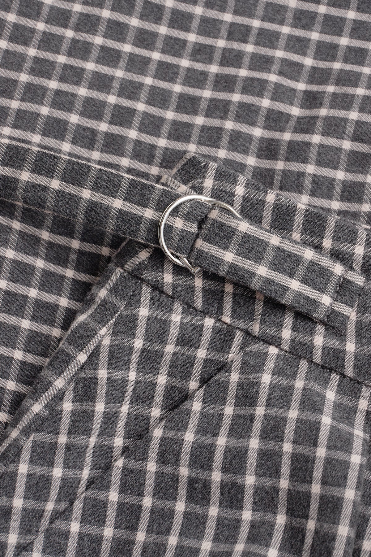 SPODENKI RAVENA GREY CHECKS