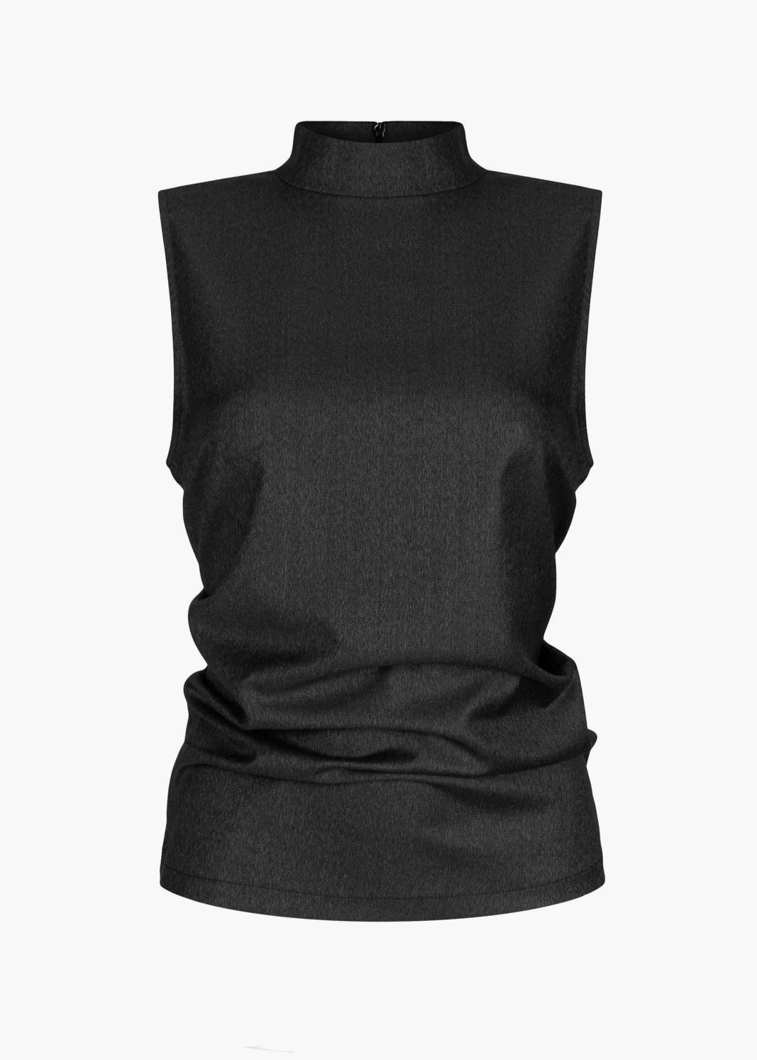 TIFFANY WOOL GREY TOP