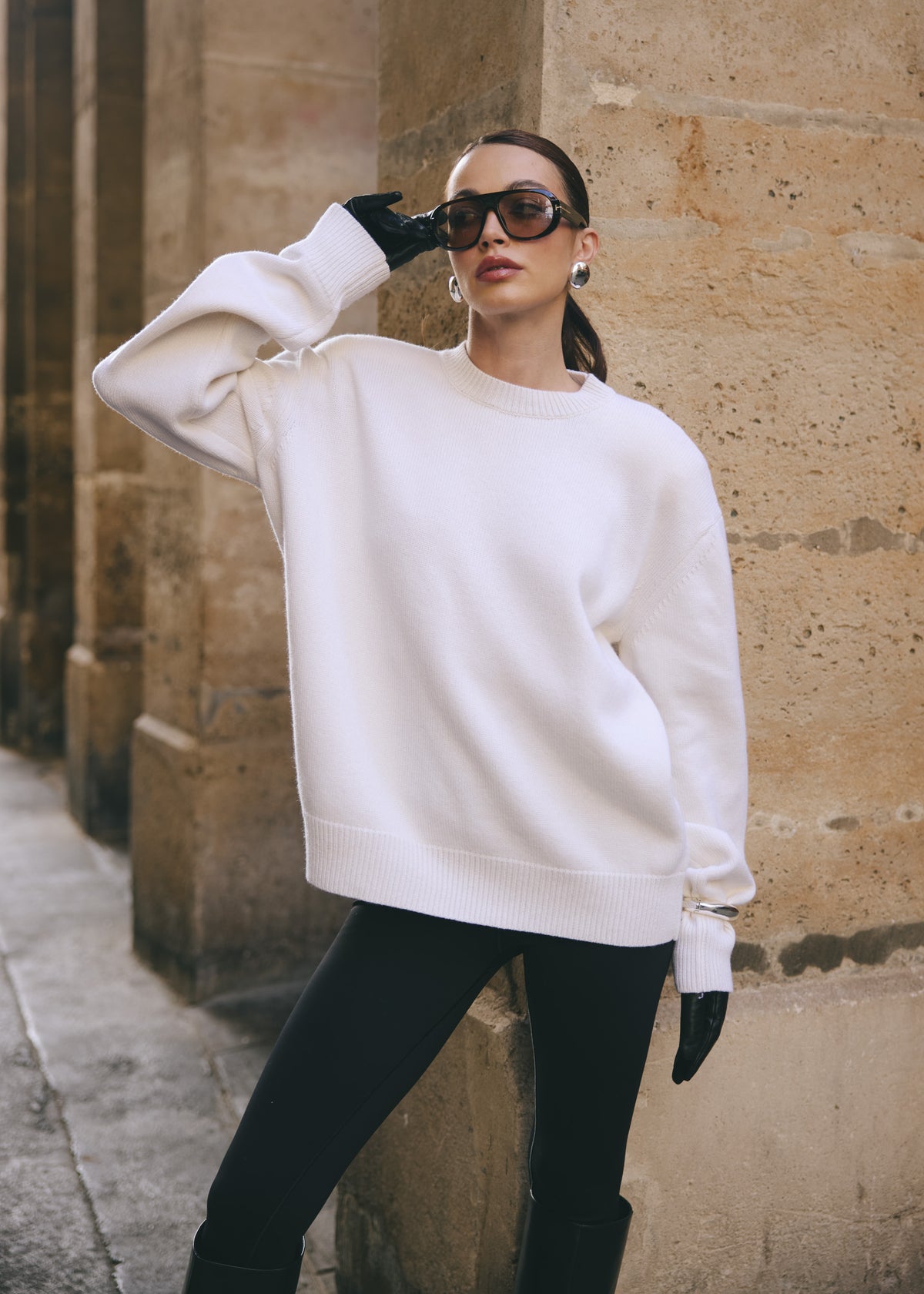 CECILIA ECRU SWEATER