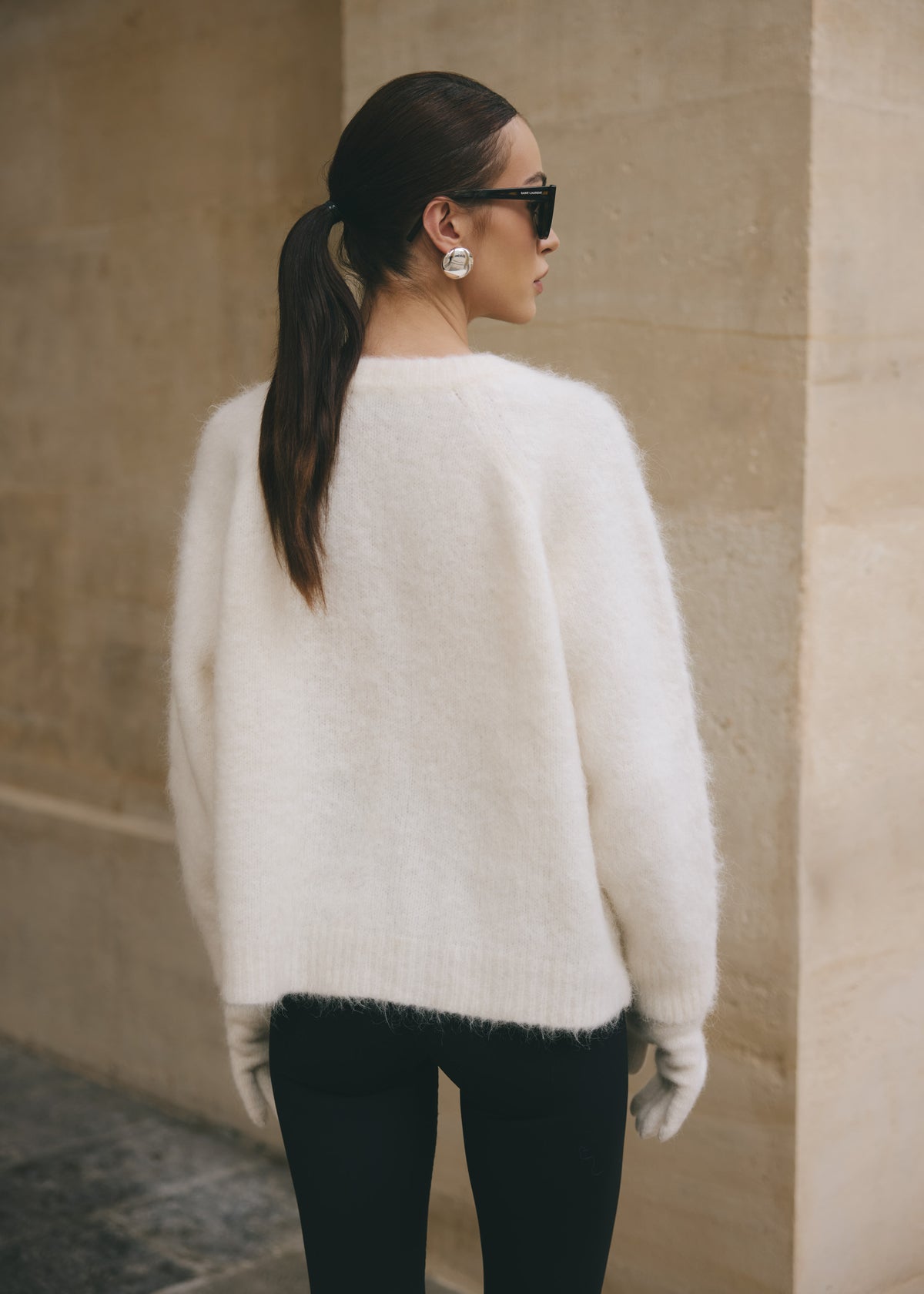 ELEN ECRU SWEATER