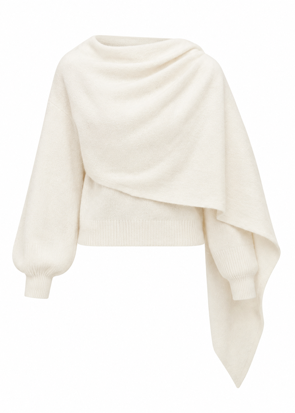 SWETER ISOLDE ALPACA ECRU