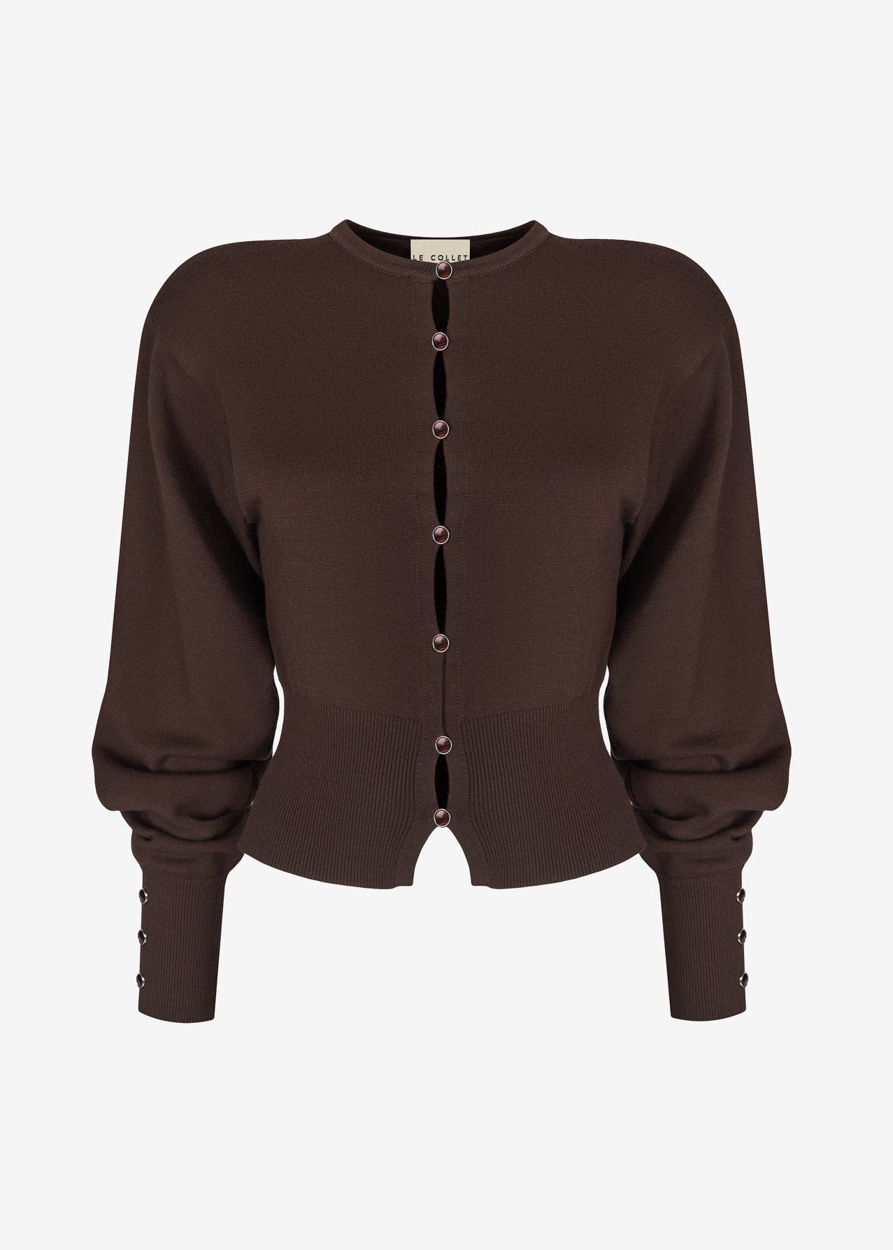 MARFA BROWN CARDIGAN