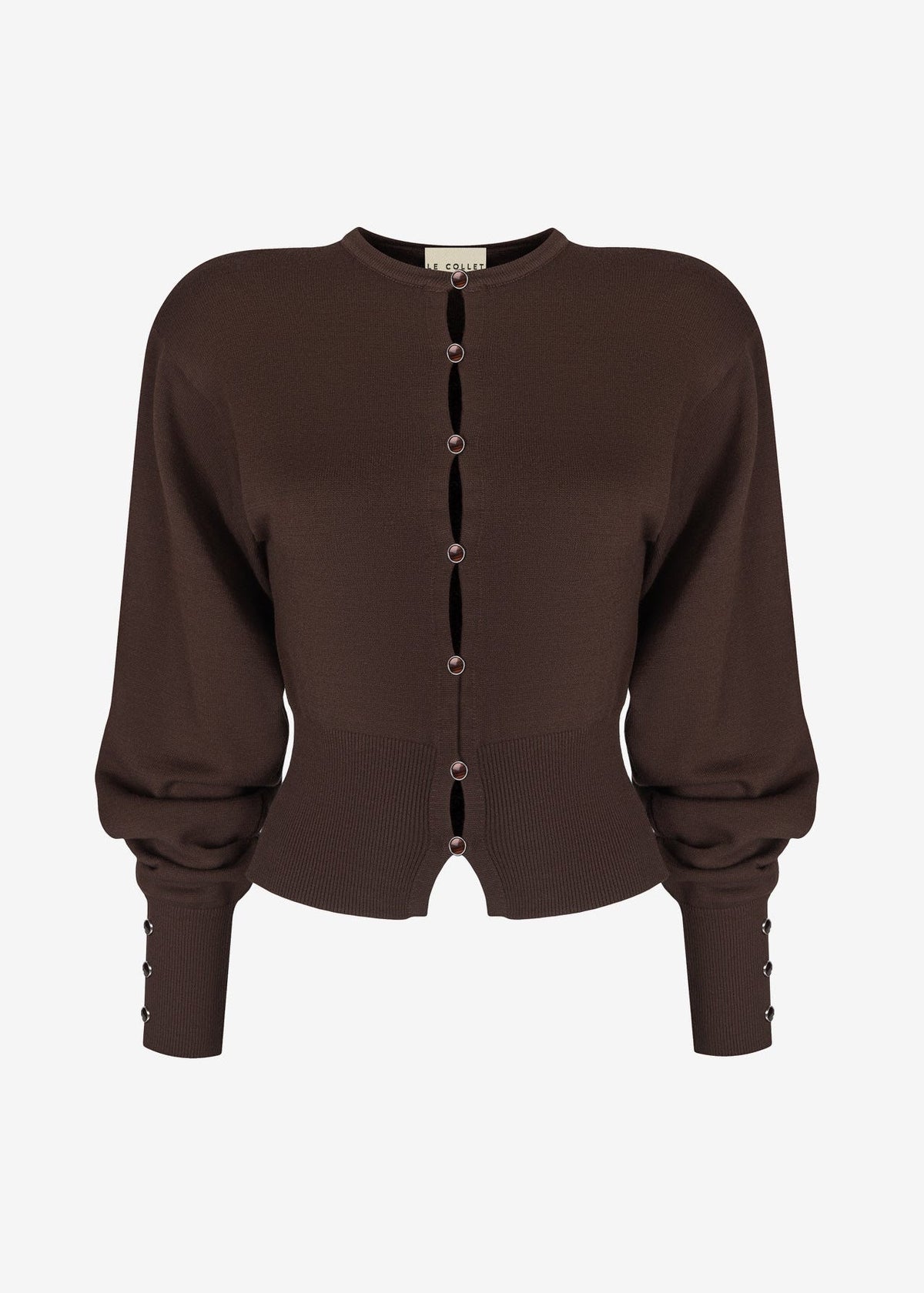 KARDIGAN MARFA BROWN LECOLLET