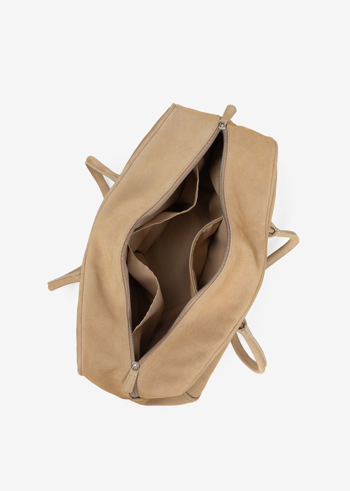 TORBA VERONA BEIGE SUEDE LECOLLET