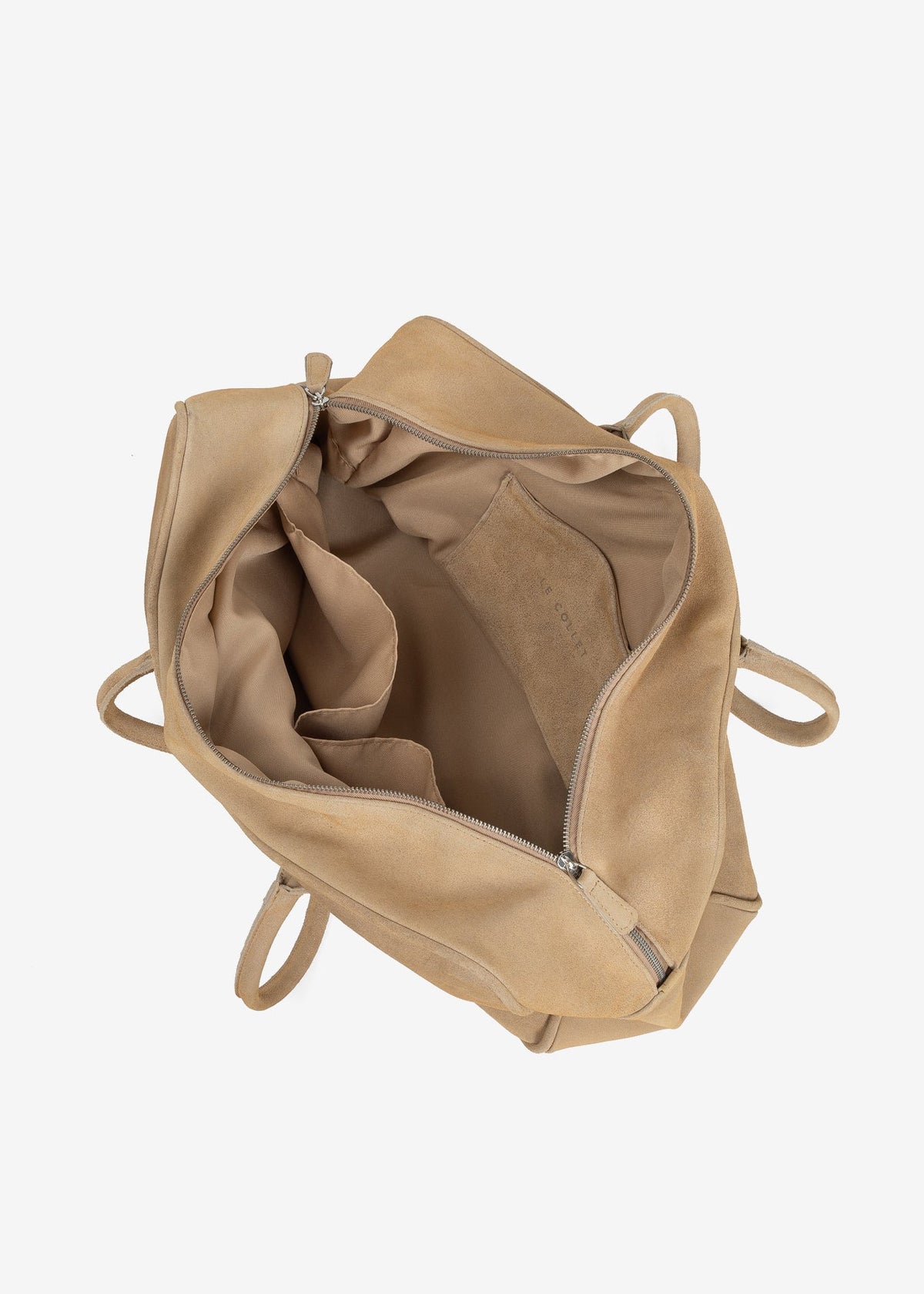 TORBA VERONA BEIGE SUEDE LECOLLET