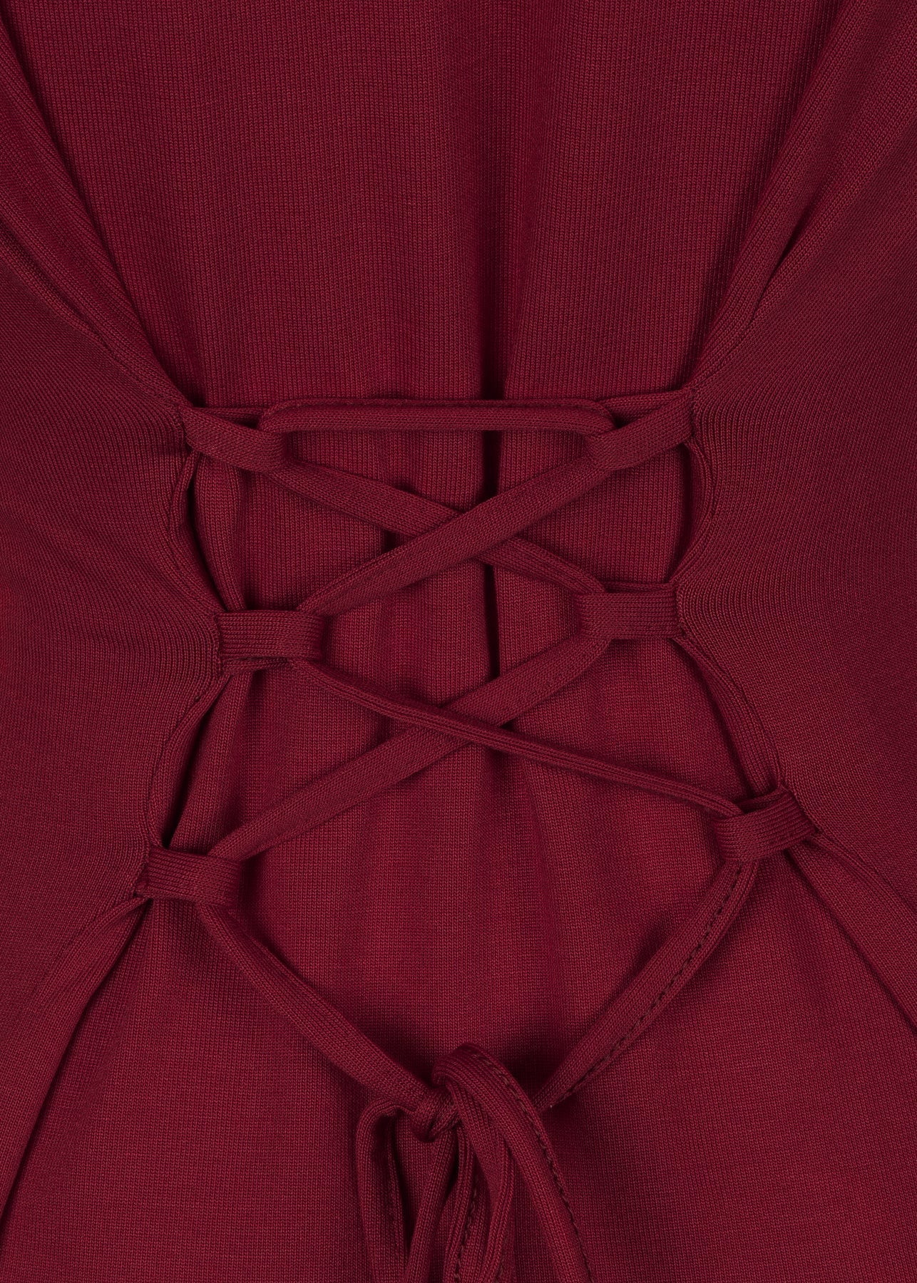 SET RODNEY HAIM BURGUNDY LECOLLET