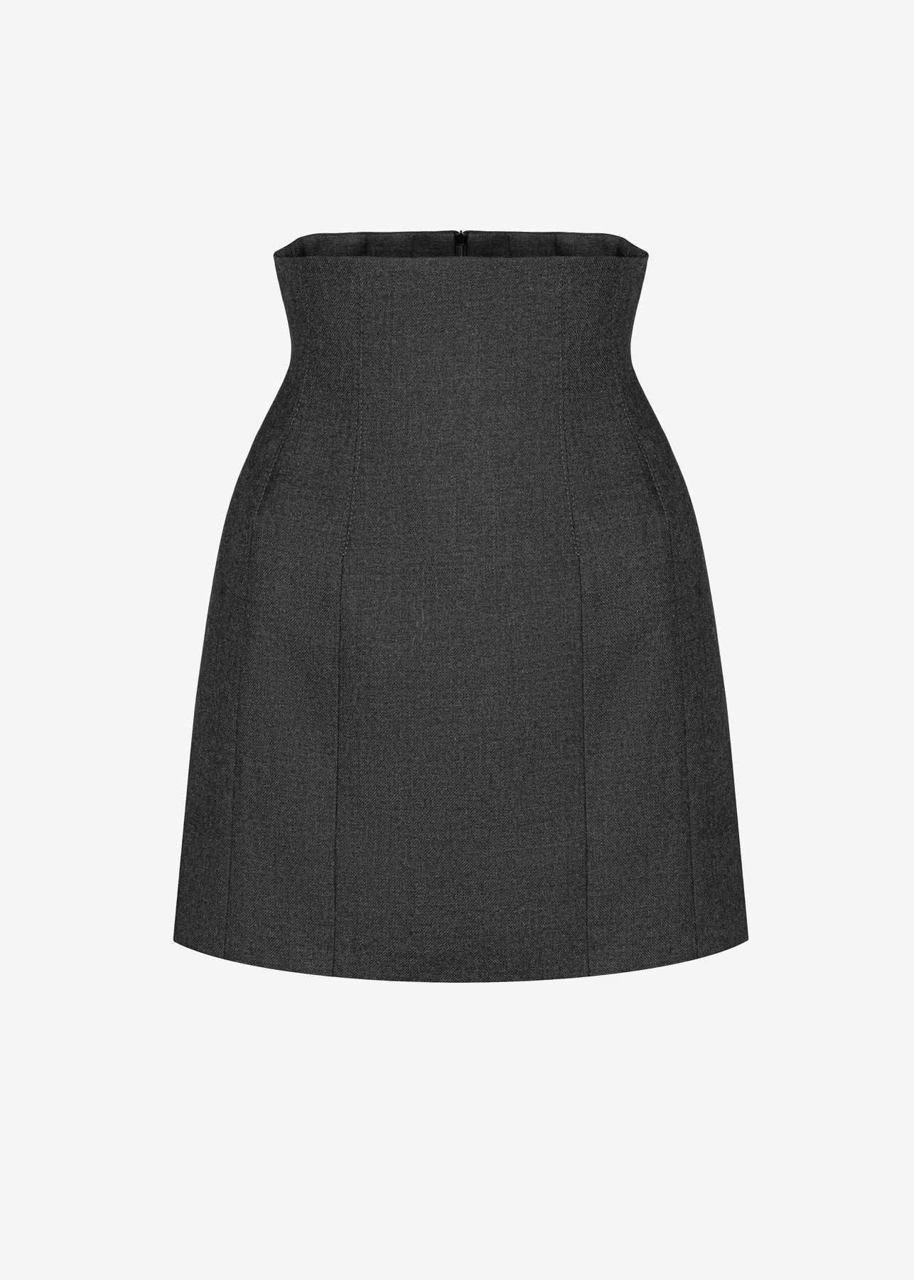 CHARLOTTE GREY SKIRT