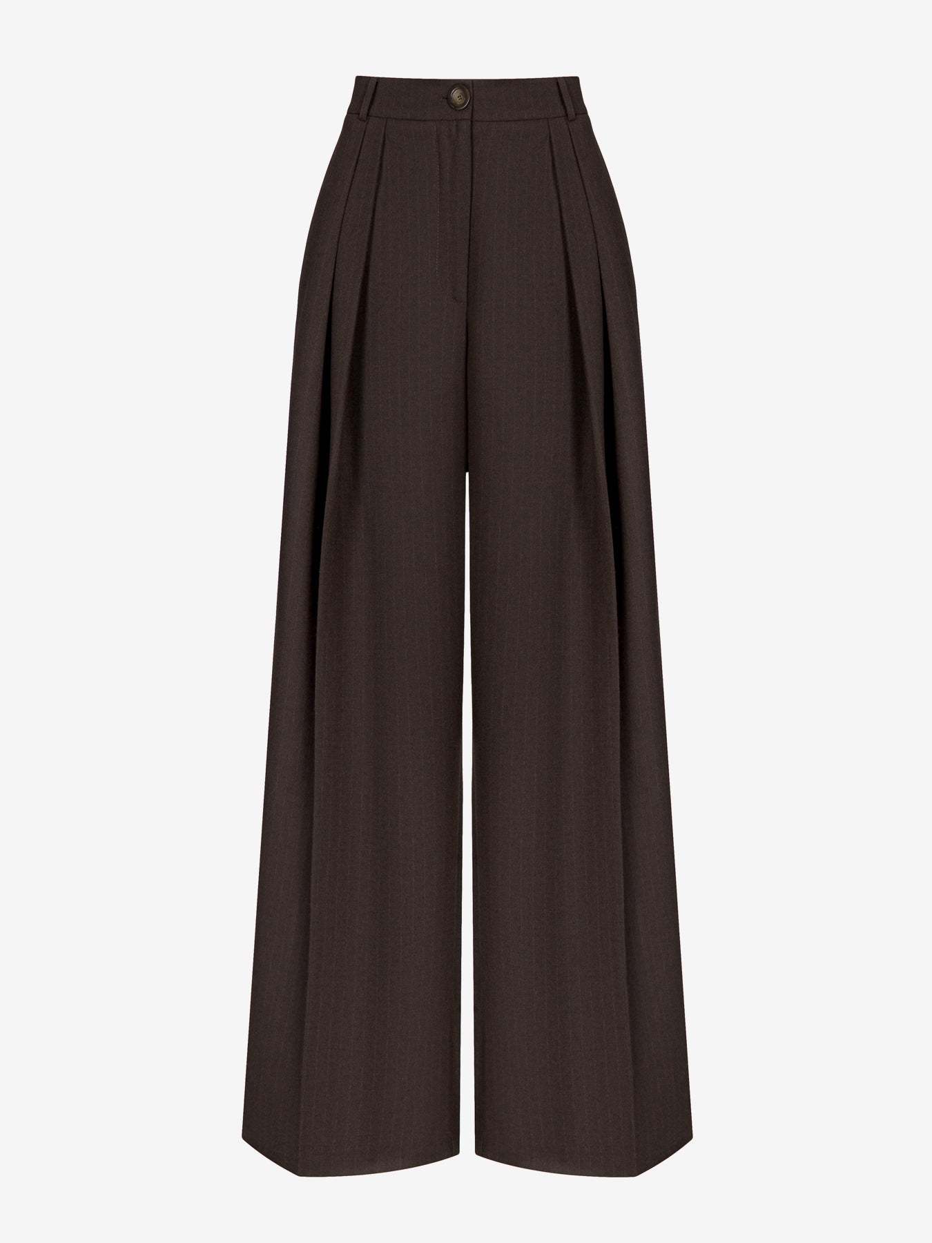TYLA BROWN TROUSERS