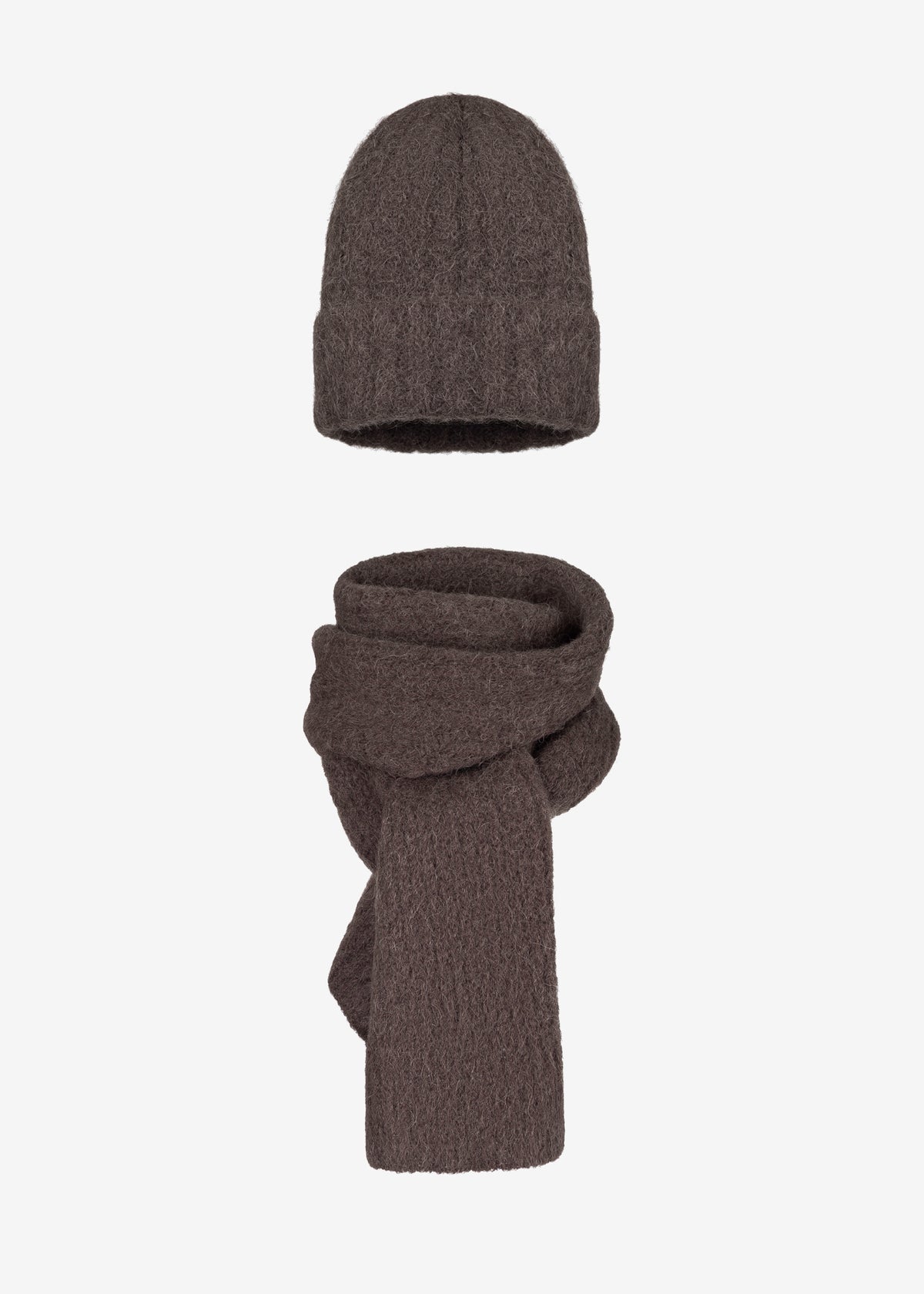 SEYLA ALPACA BROWN CAP