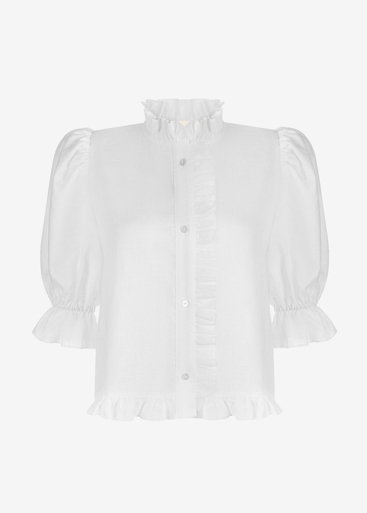 BLUZKA DORTHEA WHITE LECOLLET