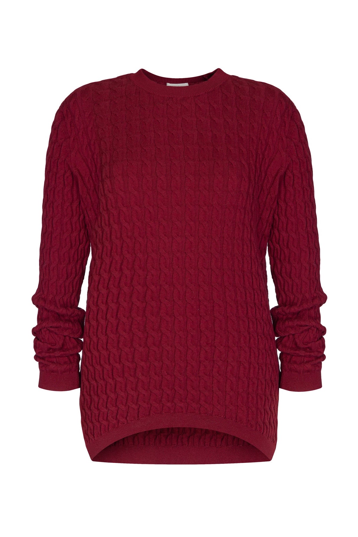 ELIOS BURGUNDY SWEATER