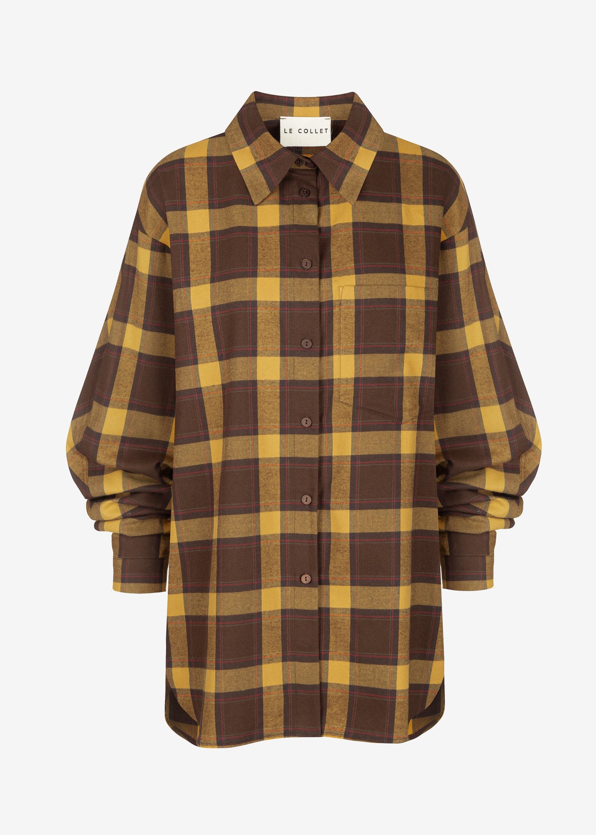DYLAN MUSTARD BROWN SHIRT