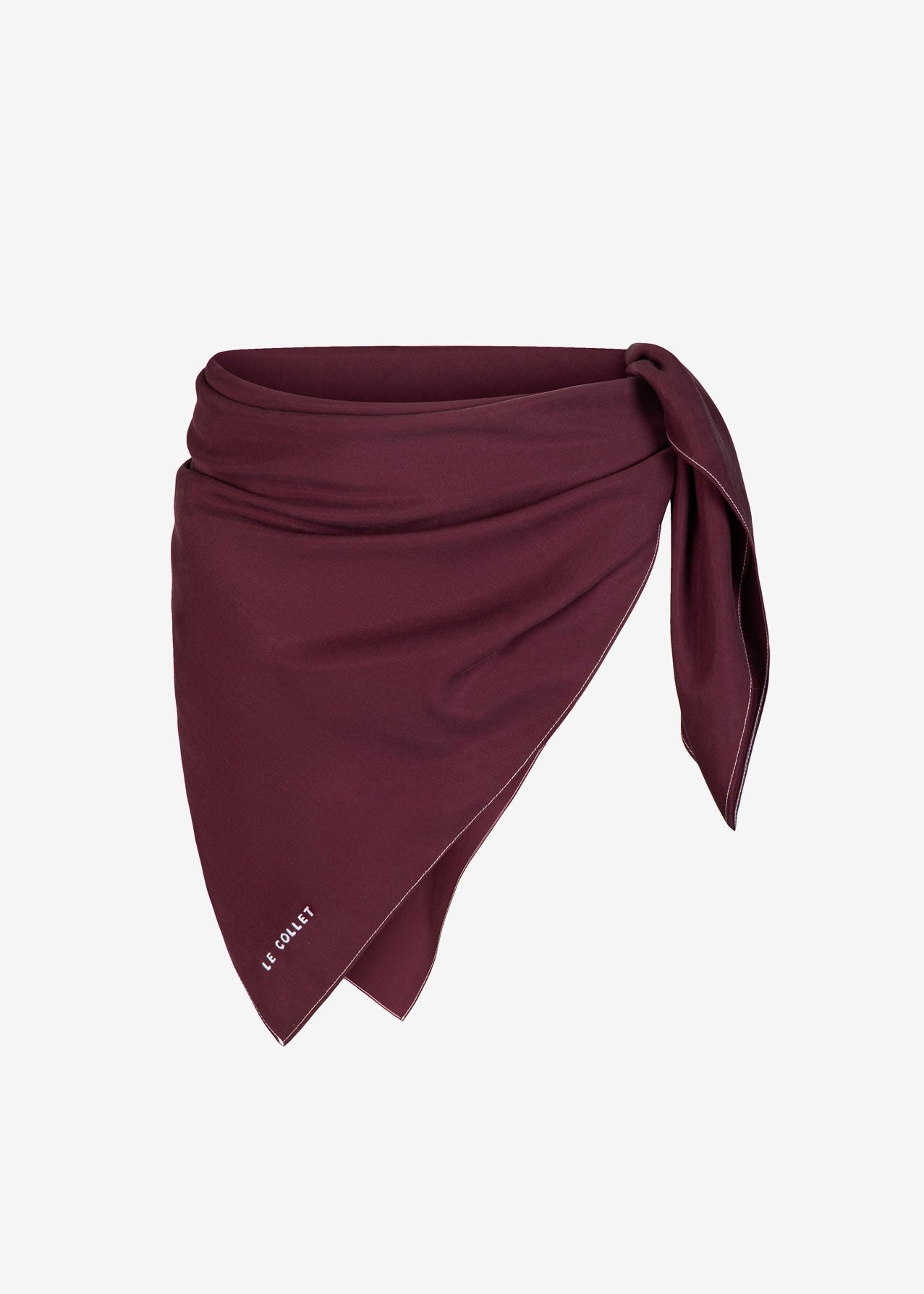 ARREA AUBERGINE SCARF