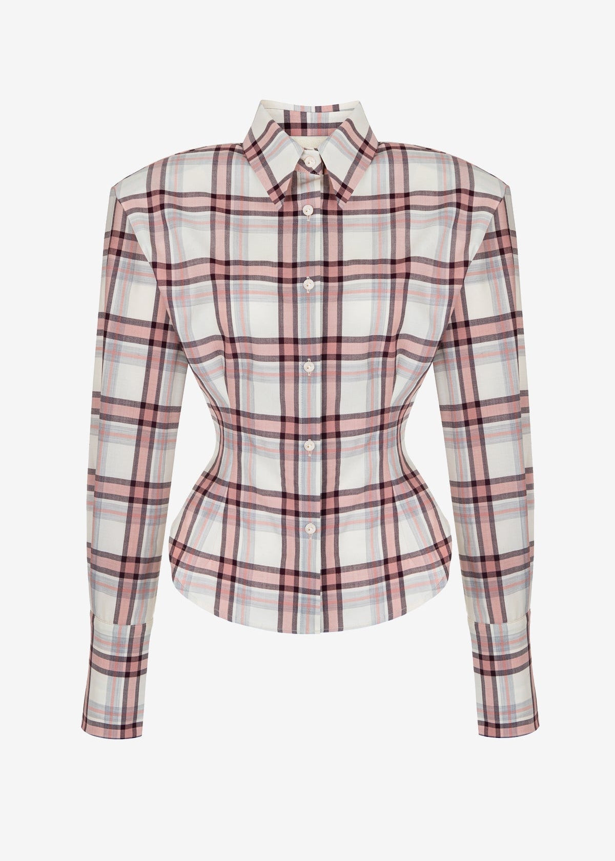 AURELIA WOOL PINK SHIRT