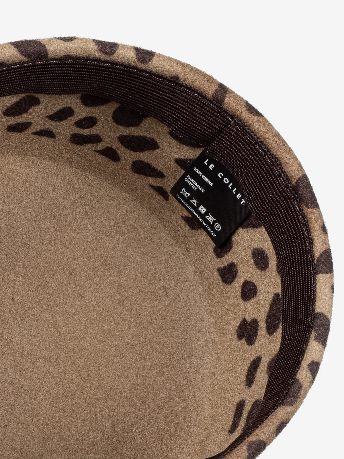 SASHA LEOPARD PILLBOX HAT